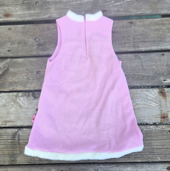 Vintage Strawberry Shortcake Berry Sweet Pink Kids Casual Dress RARE - Picture 4 of 6